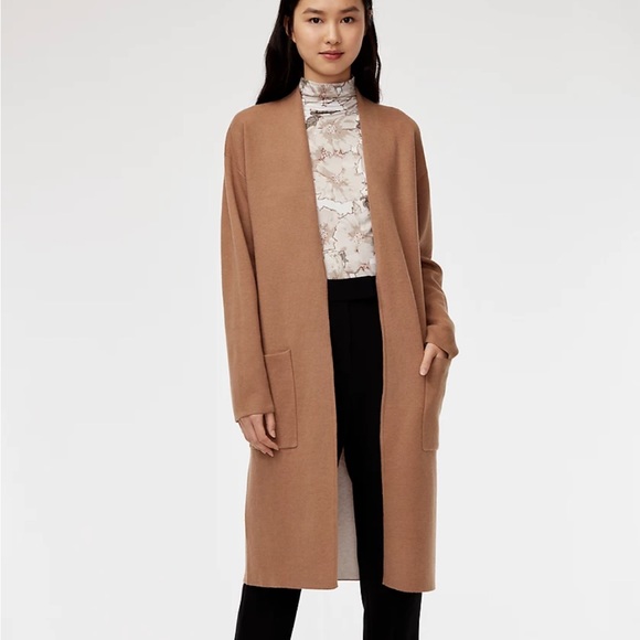 Aritzia Sweaters - Aritzia Lance Camel Cardigan NWT
